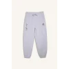 Defacto H4233AXGR421 Gri NBA New York Knicks Jogger Fit Çift Cepli Baskı Detaylı Sweatshirt Kumaşı Eşofman Altı