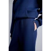 Defacto H0939AXNV241 Lacivert Relaxed Fit Düz Dalgıç Kumaş Geniş Paça Eşofman Altı