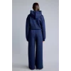 Defacto H0939AXNV241 Lacivert Relaxed Fit Düz Dalgıç Kumaş Geniş Paça Eşofman Altı