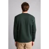 Defacto H5180AXGN852 Yeşil Regular Fıt Bisiklet Yaka Basic Sweatshırt
