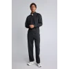 Defacto H8164AXBK81 Siyah Relax Fit Şerit Detaylı Dalgıç Kumaş Jogger Eşofman Altı