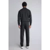 Defacto H8164AXBK81 Siyah Relax Fit Şerit Detaylı Dalgıç Kumaş Jogger Eşofman Altı