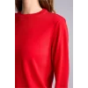 Defacto C0058AXRD295 Kırmızı Ultra Yumuşak Relax Fıt Bisiklet Yaka Kazak