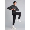 Defacto H6170AXBK81 Siyah Standart Fit Paçası Lastikli Dokuma Jogger