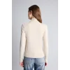 Defacto G9225AXBG371 Bej Ultra Yumuşak Regular Fıt Balıkçı Yaka Kazak