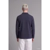 Defacto H6548AXNV146 Lacivert Regular Fit Çift Cepli Gömlek Ceket
