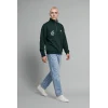 Defacto H3172AXGN852 Yeşil Boxy Fıt Sweatshirt