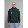 Defacto H3172AXGN852 Yeşil Boxy Fıt Sweatshirt