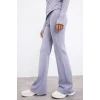 Defacto C9192AXPR522 Mor Esnek Kumaş Aırtech Flare Fit Yüksek Bel Beli Saran Sporcu Pantolon