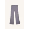 Defacto C9192AXPR522 Mor Esnek Kumaş Aırtech Flare Fit Yüksek Bel Beli Saran Sporcu Pantolon