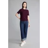 Defacto D6272AXBR327 Bordo Regular Fıt Bisiklet Yaka Bordo Kazak