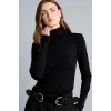 Defacto G9225AXBK81 Siyah Ultra Yumuşak Regular Fıt Balıkçı Yaka Kazak