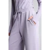 Defacto I6280AXPR522 Mor Relaxed Fit Geniş Paça Standart Boy Modal Sporcu Eşofman Altı