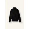 Defacto H3868AXBK81 Siyah Boxy Fit Yarım Fermuarlı Dik Yakalı Baskılı Uzun Kollu Sweatshirt