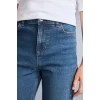 Defacto F0455A8NM41 Yeşil Straight Fit Klasik Düz Kesim Jean Pantolon Erkek Çocuk