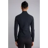 Defacto B0811AXBK81 Siyah Esnek Kumaş Warmtech Standart Fit Dik Yaka Fermuarlı İçi Yumuşak Tüylü Sporcu Uzun Kollu Tişört