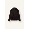 Defacto X7405AZBN337 Kahve Regular Fit Dik Yaka Yarım Fermuarlı Basic Sweatshirt