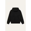 Defacto H4428AXBK81 Siyah Boxy Fit Şerit Detaylı Kapüşonlu Fermuarlı Basic Sweatshirt Hırka