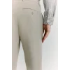 Defacto C7508AXBG766 Bej Taılored Fit Düz Paça Pantolon