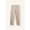 Defacto C7508AXBG766 Bej Taılored Fit Düz Paça Pantolon