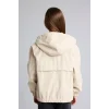 Defacto H1659A8BG759 Bej Oversize Su İtici Fermuarlı Kapüşonlu Yağmurluk Kız Çocuk