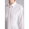 Defacto I4741AXWT36 Beyaz Fıtted Bengalin Peplum Uzun Kollu Gömlek
