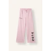 Defacto I5112A8PN47 Pembe Kuromi Baskılı Wide Leg Eşofman Altı Kız Çocuk