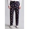 Defacto I3176AXER98 Ekru %100 Pamuk Regular Fit Baskılı Uzun Kollu 2li Pijama Takımı