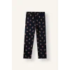 Defacto I3176AXER98 Ekru %100 Pamuk Regular Fit Baskılı Uzun Kollu 2li Pijama Takımı