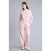 Defacto B8571AXPN38 Pembe Straıght Fıt Basıc Geniş Paça Beli Lastikli Eşofman Altı