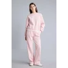 Defacto B8571AXPN38 Pembe Straıght Fıt Basıc Geniş Paça Beli Lastikli Eşofman Altı