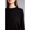 Defacto C0058AXBK81 Siyah Ultra Yumuşak Relax Fıt Bisiklet Yaka Kazak