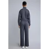 Defacto H4230AXAR104 Antrasit NBA Brooklyn Nets Yanı Şeritli Cepli Wide Leg Geniş Paça Dalgıç Kumaş Sporcu Eşofman Altı