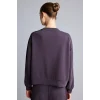 Defacto H4536AXPR467 Mor Ultra Yumuşak Oversize Bisiklet Yaka Dikiş Detaylı Modal Sporcu Basic Sweatshirt
