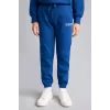 Defacto H9685A8BE842 Mavi Baskılı Lastikli Paça Kalın Kumaş Jogger Eşofman Altı Erkek Çocuk