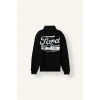 Defacto H4141AXBK81 Siyah Ford Motor Company Boxy Fıt Baskılı Kalın Sweatshirt