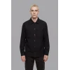 Defacto H6548AXBK81 Siyah Regular Fit Çift Cepli Gömlek Ceket
