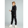 Defacto H9685A8BK81 Siyah Baskılı Lastikli Paça Kalın Kumaş Jogger Eşofman Altı Erkek Çocuk