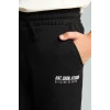 Defacto H9685A8BK81 Siyah Baskılı Lastikli Paça Kalın Kumaş Jogger Eşofman Altı Erkek Çocuk