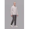 Defacto H6548AXGR293 Gri Regular Fit Çift Cepli Gömlek Ceket
