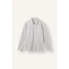 Defacto H6548AXGR293 Gri Regular Fit Çift Cepli Gömlek Ceket