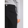 Defacto I4938A8NM40 Siyah Flare Fit Rahat İspanyol Paça Jean Pantolon Kız Çocuk