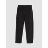 LCW Kids Siyah Slim Fit Erkek Çocuk Gabardin Pantolon