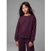 LCW Kids Mürdüm Bisiklet Yaka Kız Çocuk Eşofman Takım