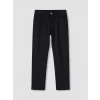 LCW Kids Siyah Slim Fit Erkek Çocuk Gabardin Pantolon