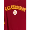 LCW Kids Kırmızı Galatasaray Baskılı Erkek Çocuk Kalın Sweatshirt
