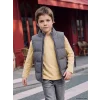 LCW Kids Gri Erkek Çocuk Yelek
