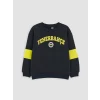 LCW Kids Lacivert Fenerbahçe Baskılı Erkek Çocuk Kalın Sweatshirt