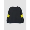 LCW Kids Lacivert Fenerbahçe Baskılı Erkek Çocuk Kalın Sweatshirt