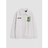 LCW Kids Gri Minecraft Baskılı Erkek Çocuk Sweatshirt